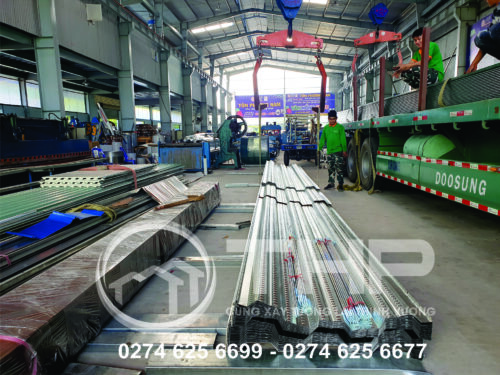 Tôn sàn deck giá rẻ ở Bình Dương