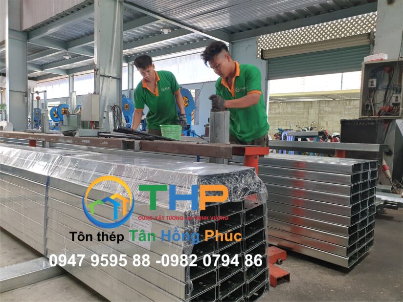 xa go khung keo nha xuong 1 xà gồ c