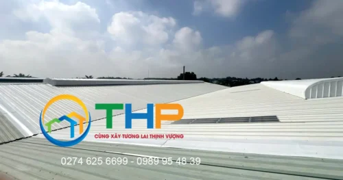 ton kliplock 1000mm thay mai nha xuong phân phối tôn thép