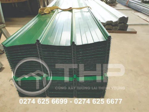 Tôn kliplock 975mm của công ty Tân Hồng Phúc Tôn kliplock 975mm của công ty Tân Hồng Phúc