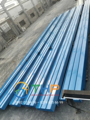 Tôn kliplock giúp tiết kiệm bước xà gồ Tôn kliplock giúp tiết kiệm bước xà gồ