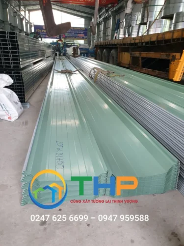 Tôn Seamlock 1035mm thoát nước tốt